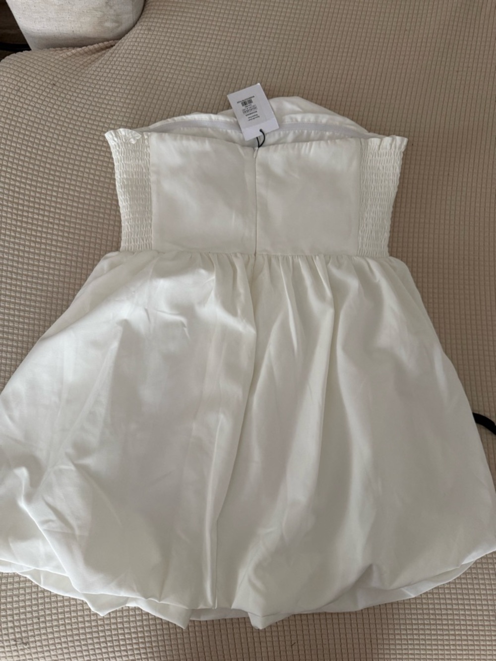 NWT Showpo Flaw Shaima Mini Strapless Dress size 8 - Picture 7 of 7